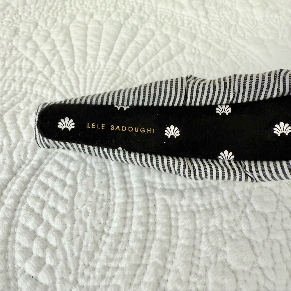 Lele Sadoughi Mom & Daughter Headband Set NWT Stripe Bow & Knot Bundle - Picture 10 of 11